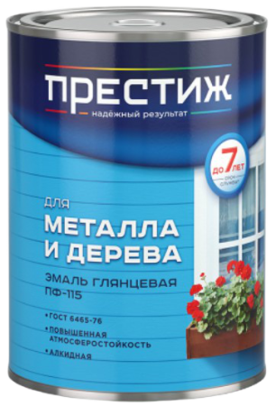 Emal PRESTIZh PF-115 chernaya 0,9kg Yu27