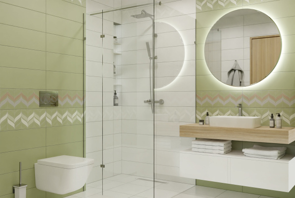 Plitka nastennaya EM-TILE Milagro Olive 2