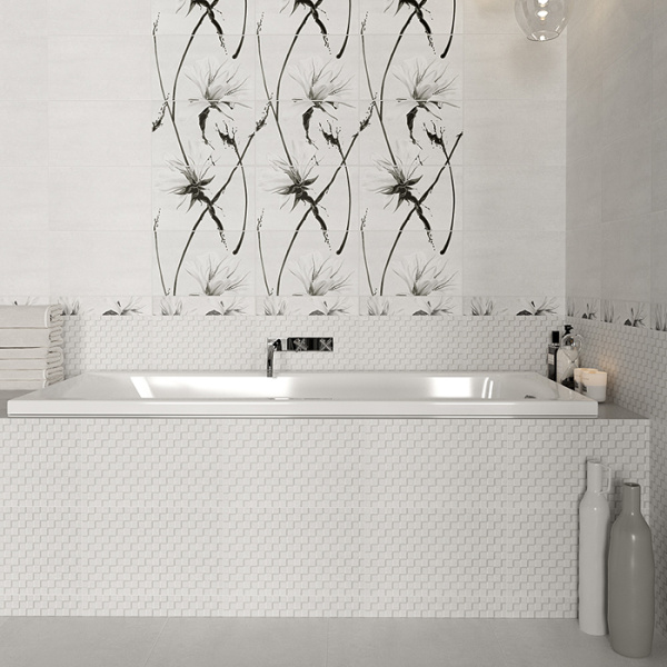 Plitka nastennaya Gracia Ceramica Kart'e seryj verh 2