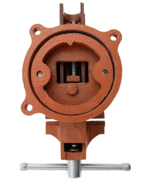 Tiski slesarnye 100mm povorotnye s nakovalnej Sparta 6