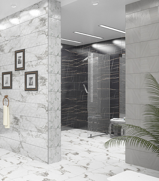 Plitka nastennaya Kerlajf Royal Nero Rect. 2