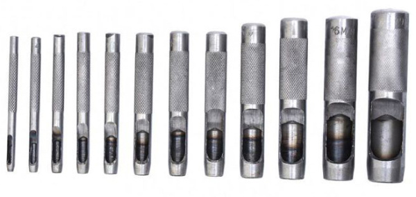 Nabor SIBRTEH probojnikov dlya kozhi 18312 2