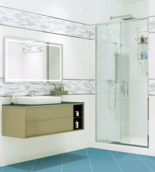 Plitka nastennaya New Trend Manhattan White 2