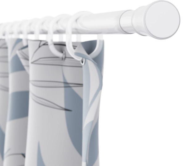 Karniz dlya vannoj komnaty metallicheskij 3