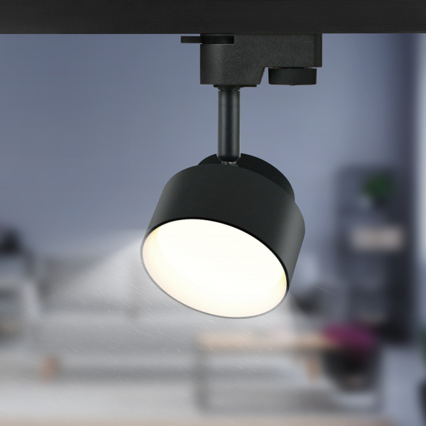 Svetilnik trekovyj GX53 BK chernyj ERA 2