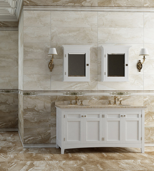 Bordyur nastennyj Kerasol Persia Zocalo Gris 2