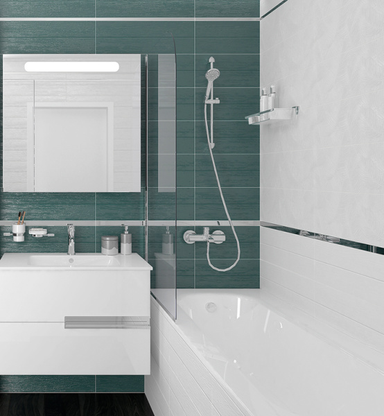 Plitka nastennaya Laparet Kopengagen biryuzovyj 20h60 2