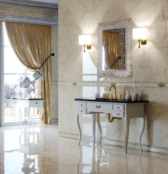 Plitka nastennaya Kerasol Palmira Sand Rectificado 2