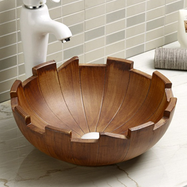 Rakovina nakladnaya MELANA J2051 korichnevyj 3