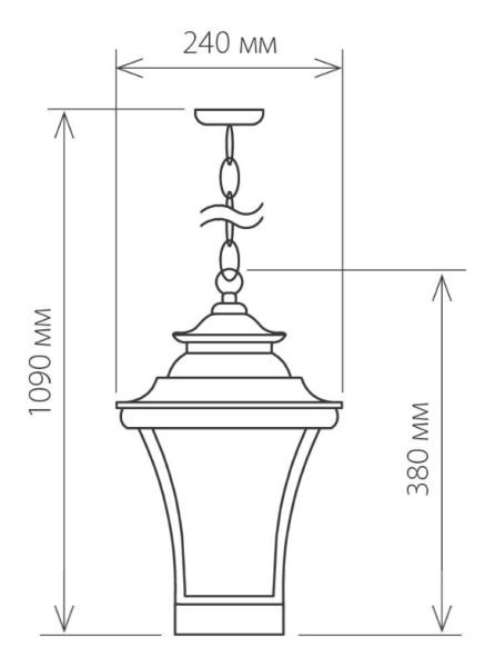 Svetilnik ulichnyj podvesnoj ELEKTROSTANDARD Libra 2