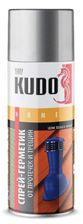 Germetiziruyushchij sprej 520ml KUDO chernyj