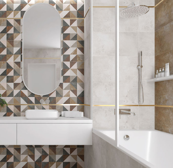 Bordyur Laparet  metal. zoloto glyancevoe 3h60 2