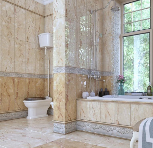 Plitka nastennaya Kerasol  Armonia Benidorm Crema Rectificado 2