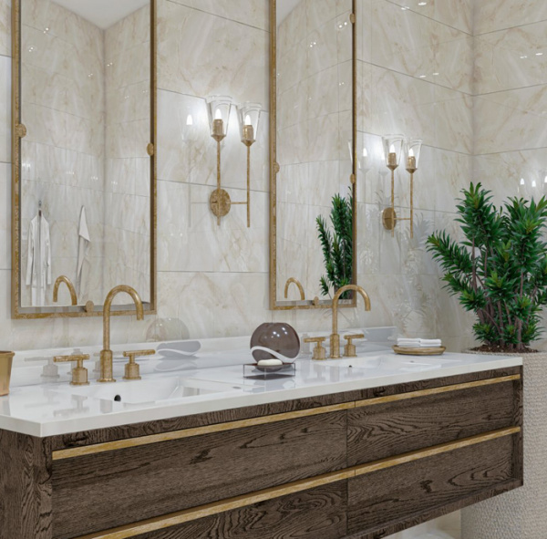 Plitka nastennaya Kerasol Trend Opalo Forma Marfil Rectificado 2