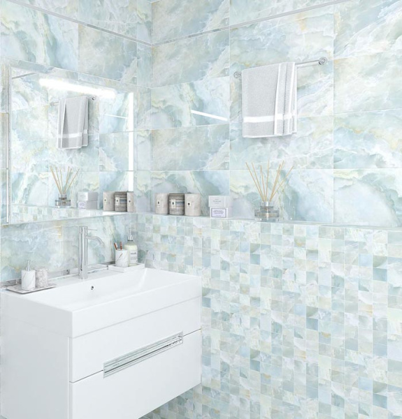 Plitka nastennaya Laparet Sky goluboj 2