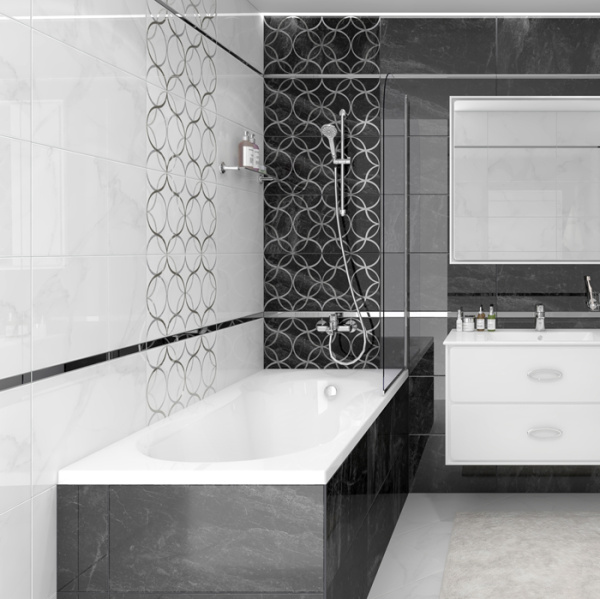 Dekor Laparet Crystal Resonanse belyj 30h60 2 Dekor Laparet Crystal Resonanse belyj 30h60 2