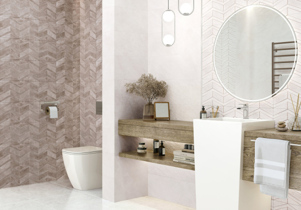 Plitka nastennaya Delacora Evan White 2