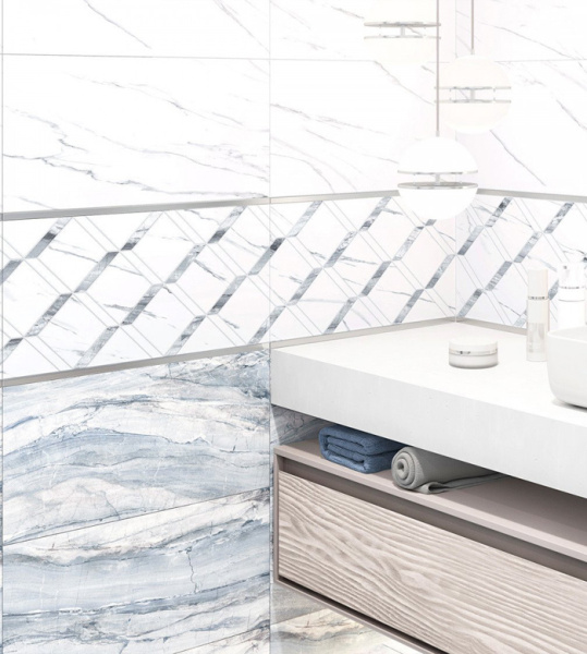 Plitka nastennaya New Trend Marmara Sky 25x50 2