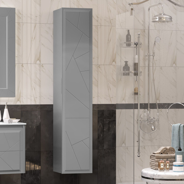 Penal podvesnoj 35sm OPADIRIS Luidzhi seryj matovyj 3