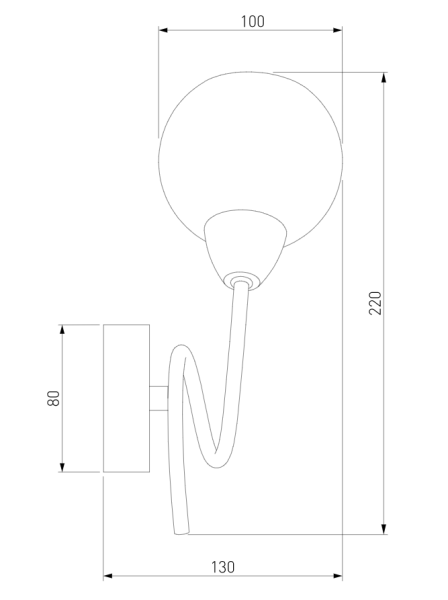 Bra s plafonom EVROSVET 83996 2