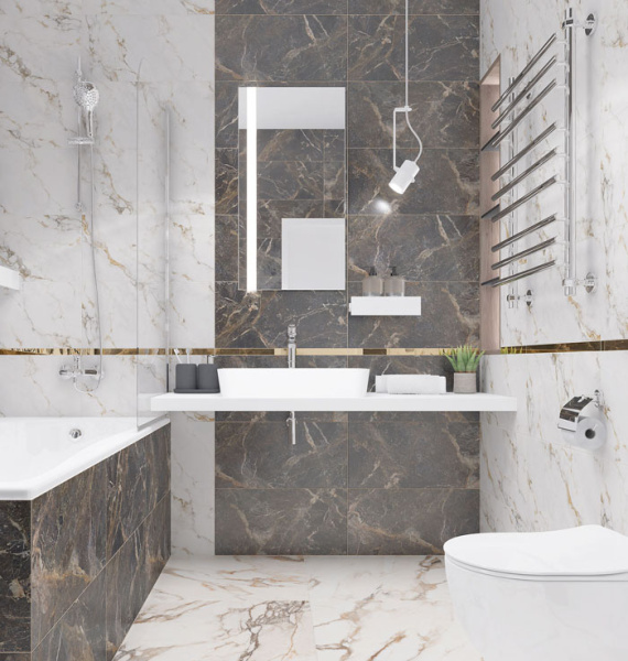 Plitka nastennaya Laparet Kanzas kremovyj 2