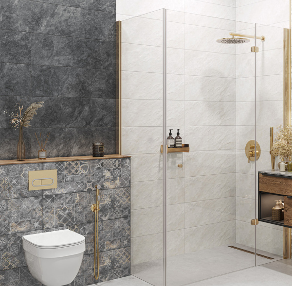 Plitka nastennaya Delacora Kreo Dark 2