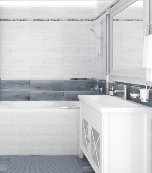 Plitka nastennaya Laparet Zen sinij 2