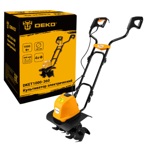Kultivator elektricheskij DEKO DKET1000-360 1000 Vt 1