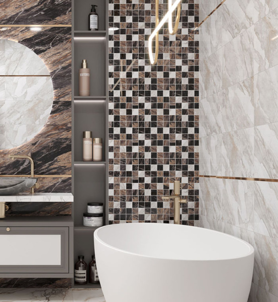 Mozaika Laparet Disco miks korichnevyj 2