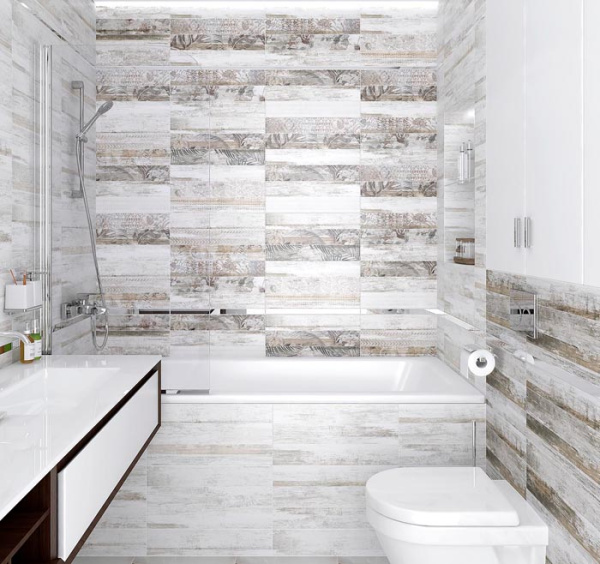 Plitka nastennaya Next seryj uzor 25h50 2