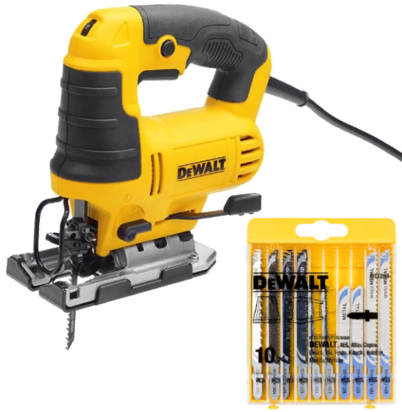 Lobzik DeWalt DWE 349 B + nabor pilok 1