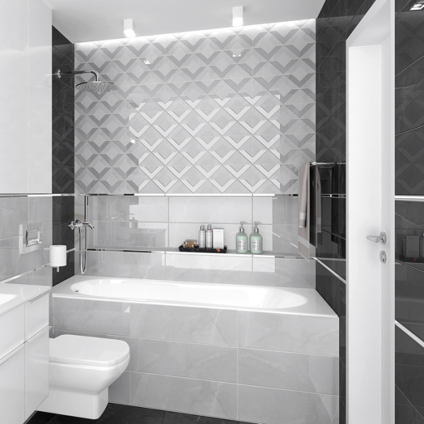 Plitka nastennaya Laparet Monti belyj 2