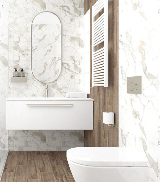 Dekor Laparet Laurel belyj 2