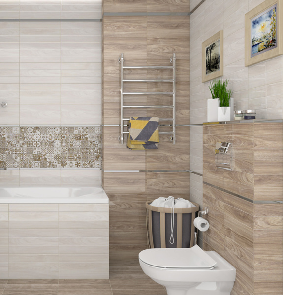 Plitka nastennaya Laparet Bona bezhevyj 2