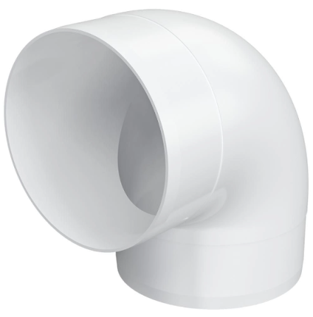 Koleno krugloe ERA 90° D100 10KKP