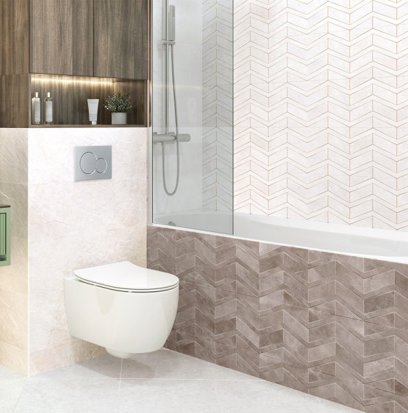 Plitka nastennaya Delacora Evan Shevron 2