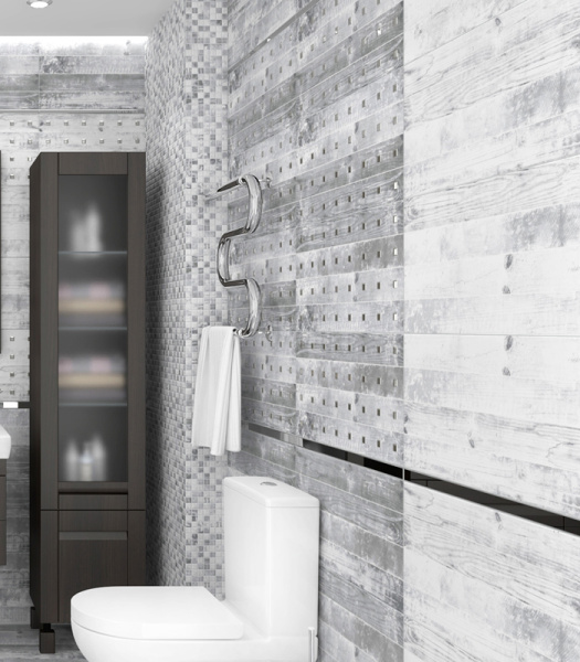 Mozaika Laparet Extra seryj+belyj 30h30 2