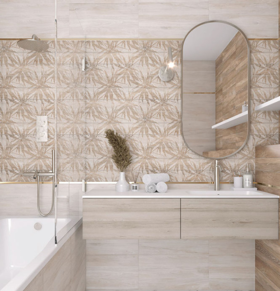 Dekor Laparet Flint svetlo-bezhevyj 2