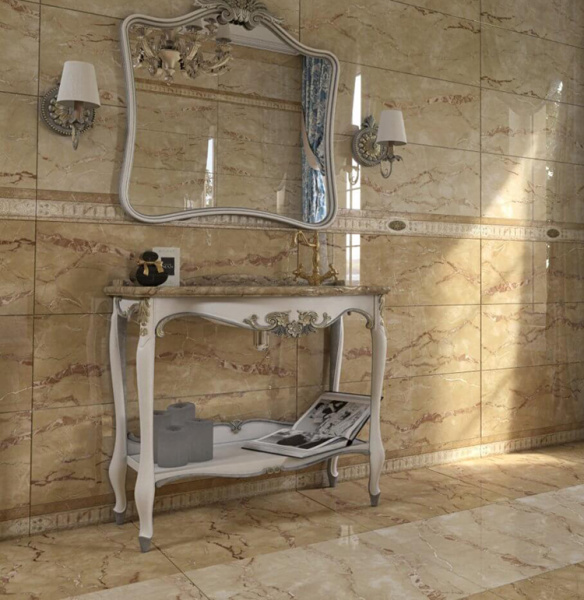 Bordyur nastennyj Kerasol Alicante Zocalo Dorado 2