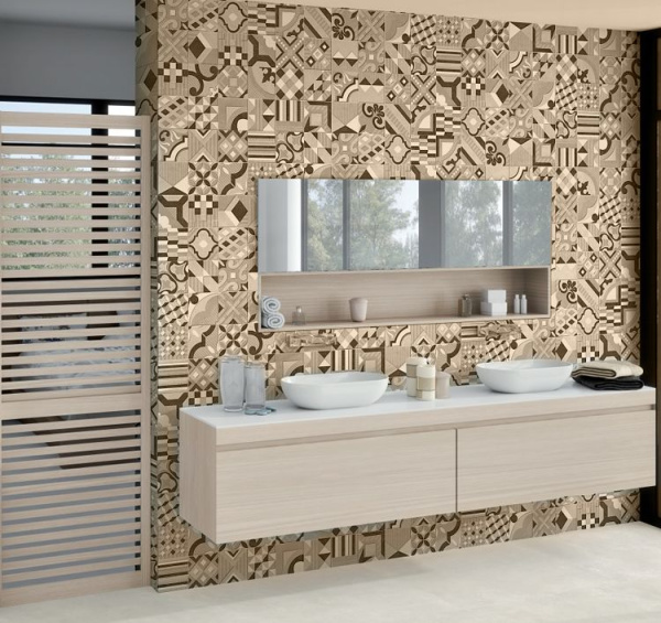 Plitka nastennaya Emigres Dover Rev. Foro Beige 2