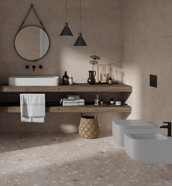 Plitka nastennaya Gracia Ceramica Kyoto beige wall 2