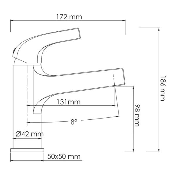 Smesitel dlya rakoviny WasserKRAFT Sauer 7103H 2