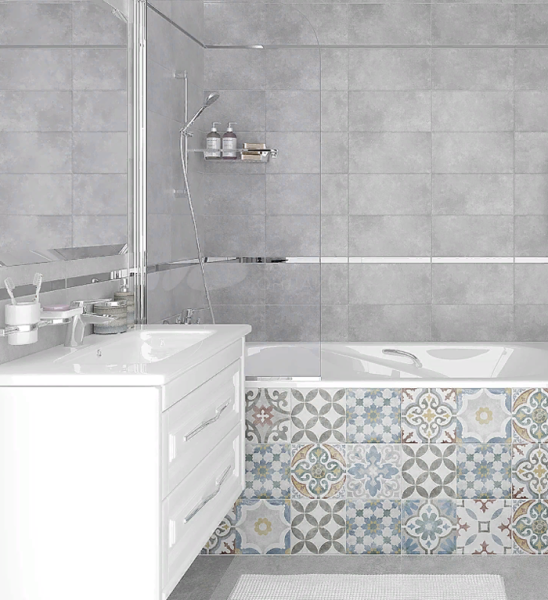 Bordyur metal. serebro glyancevoe 1,6h40 2