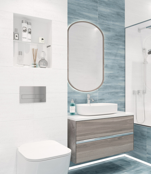 Plitka nastennaya New Trend Dax White 2