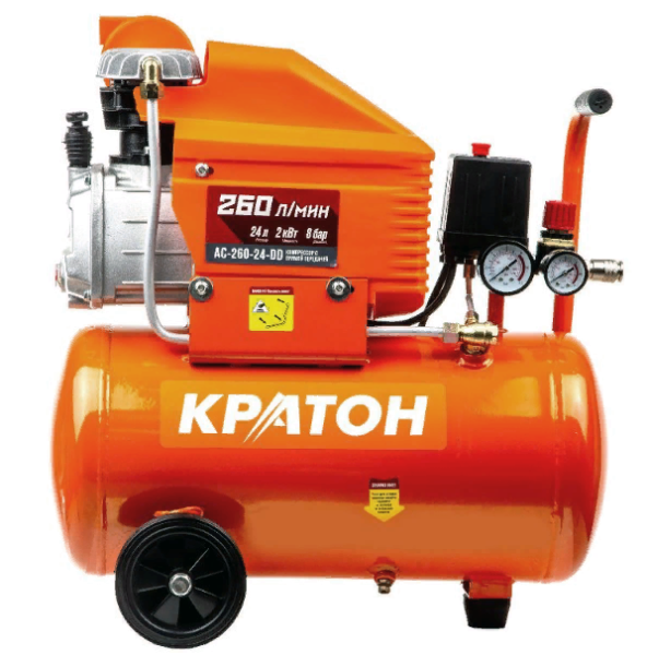 Kompressor s pryamoj peredachej AS-260-24-DD KRATON 2