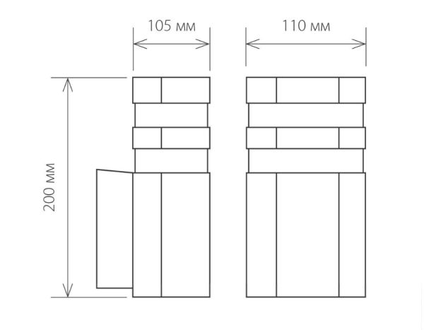 Svetilnik ulichnyj ELEKTROSTANDARD а032627 2