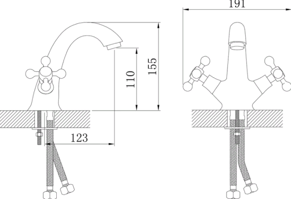 Smesitel POTATO dlya rakoviny P1061 2