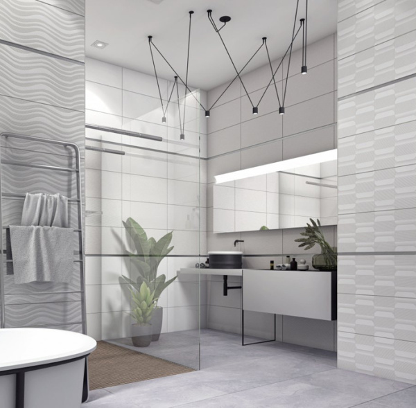 Plitka nastennaya Kerasol Trend Blanco Mate Rectificado 2