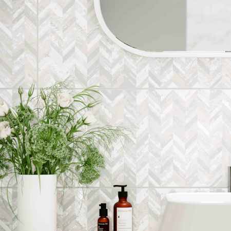 Vstavka Creto Mono Jasmine silver 30h60 2