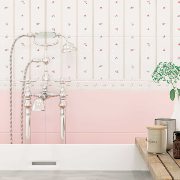 Bordyur Creto Blossom belyj 5h60 2